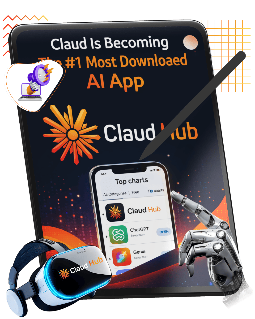 Top Charts AI App Showcase